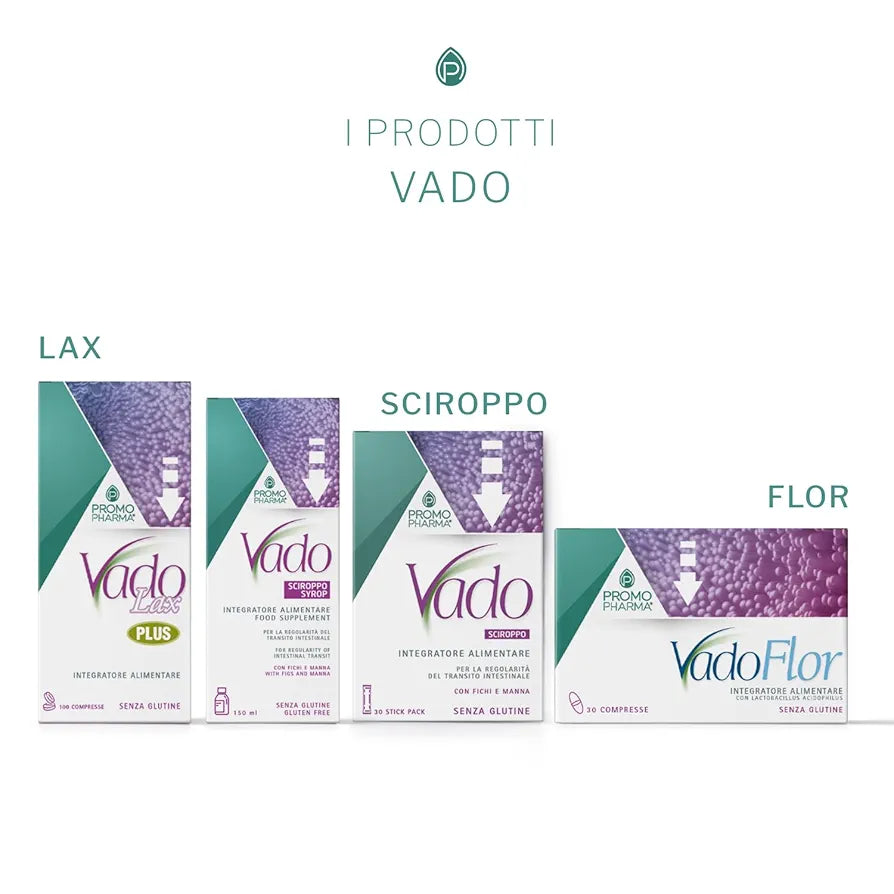Vado Lax Plus Compresse - Integratore Alimentare - Con cassia, tarassaco, cascara e rabarbaro - per la funzione digestiva e la regolarità intestinale - 100 cp
