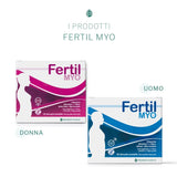PromoPharma Fertil Myo Men's – with Maca and Selenium for the Wellbeing of Men – 60 Sticks of 3 g Each