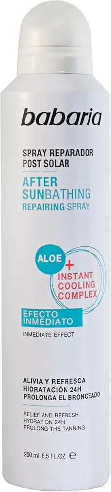 Babaria Unisex Reparador BABARIA ALOE VERA REPAIR SPRAY 250ML, Black, Only UK