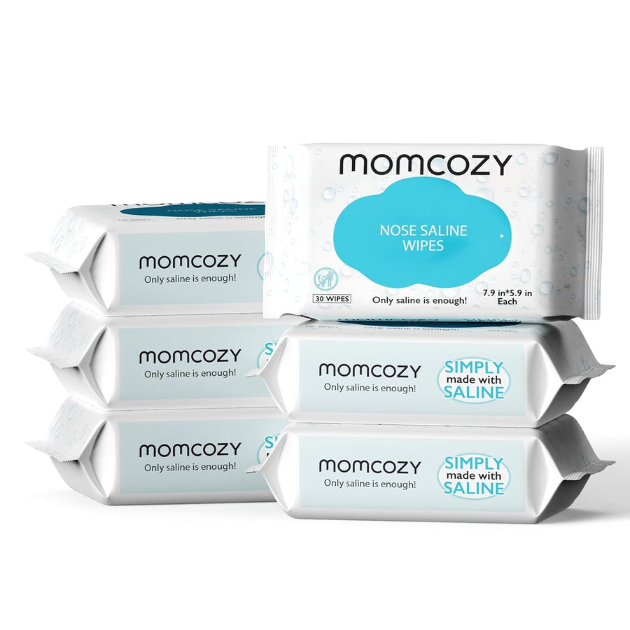 Momcozy Nose Saline Wipes for Babies
