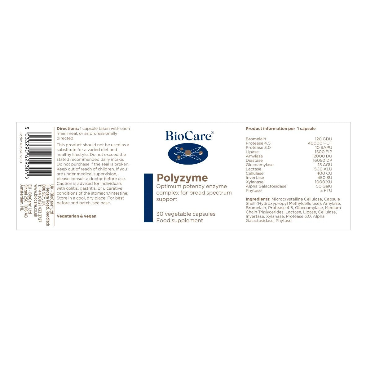 Polyzyme Forte® (Enzyme Complex)