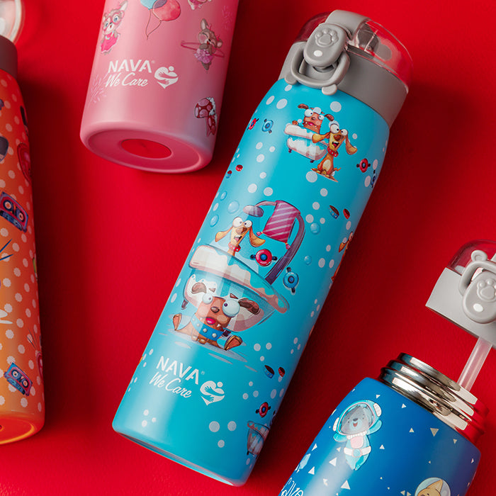 Stainless steel insulated water bottle "We Care", Doggy Bath 500ml