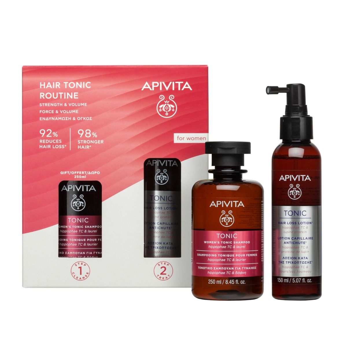 Hair Tonic Routine For Women - Strength & Volume