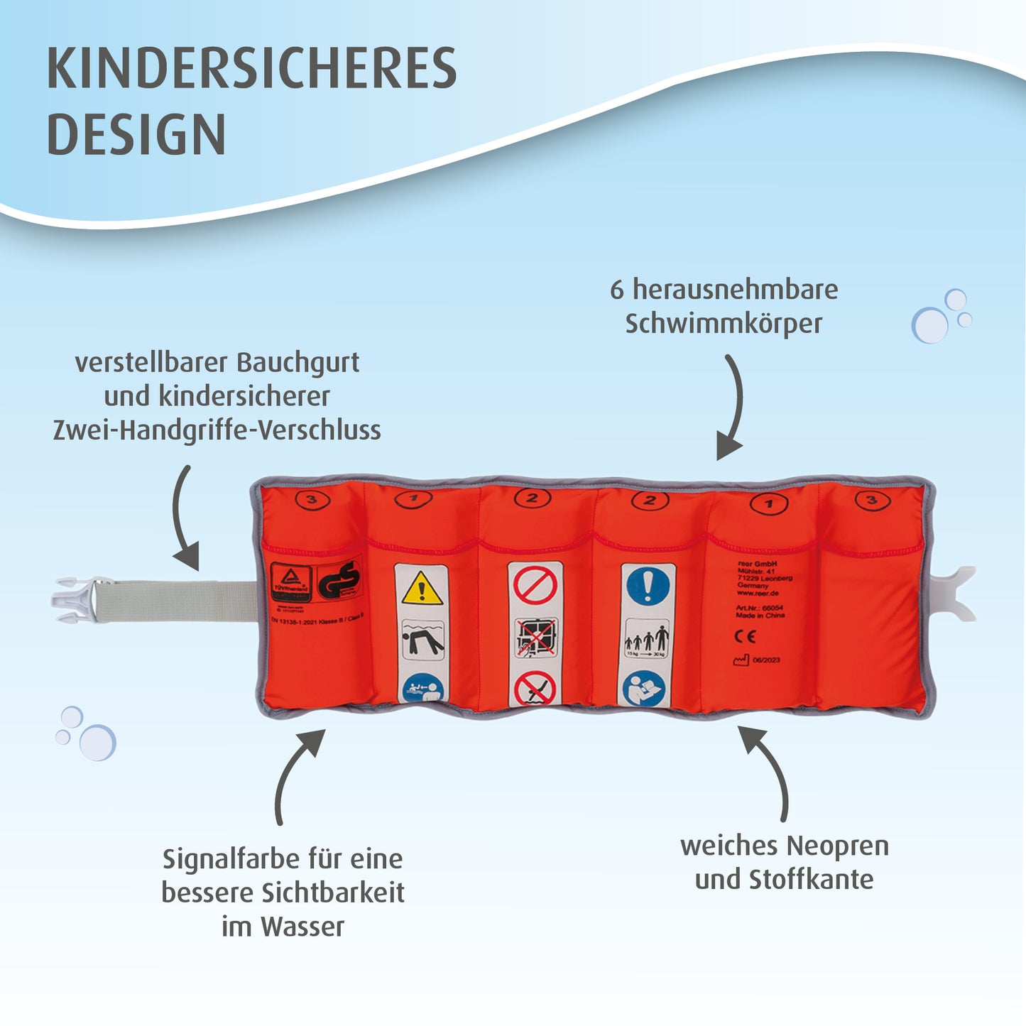 myswimbuddy Schwimmgürtel
