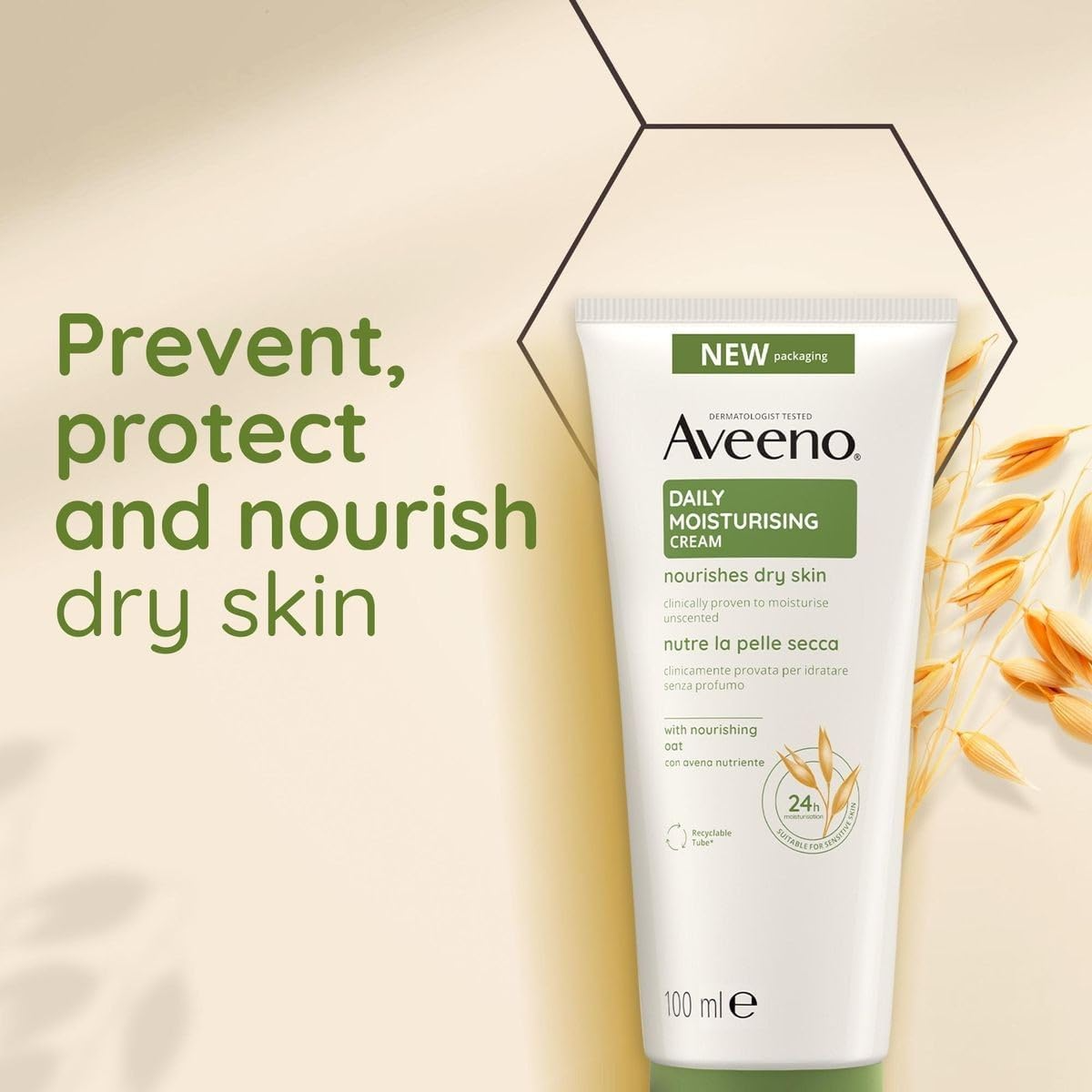 Aveeno Daily Moisturising Cream 100 Ml