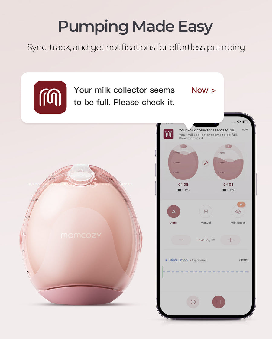 Momcozy Air 1 Ultra-slim Breast Pump Double