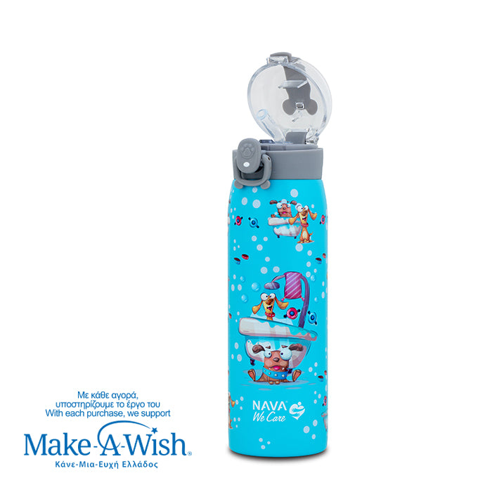 Stainless steel insulated water bottle "We Care", Doggy Bath 500ml