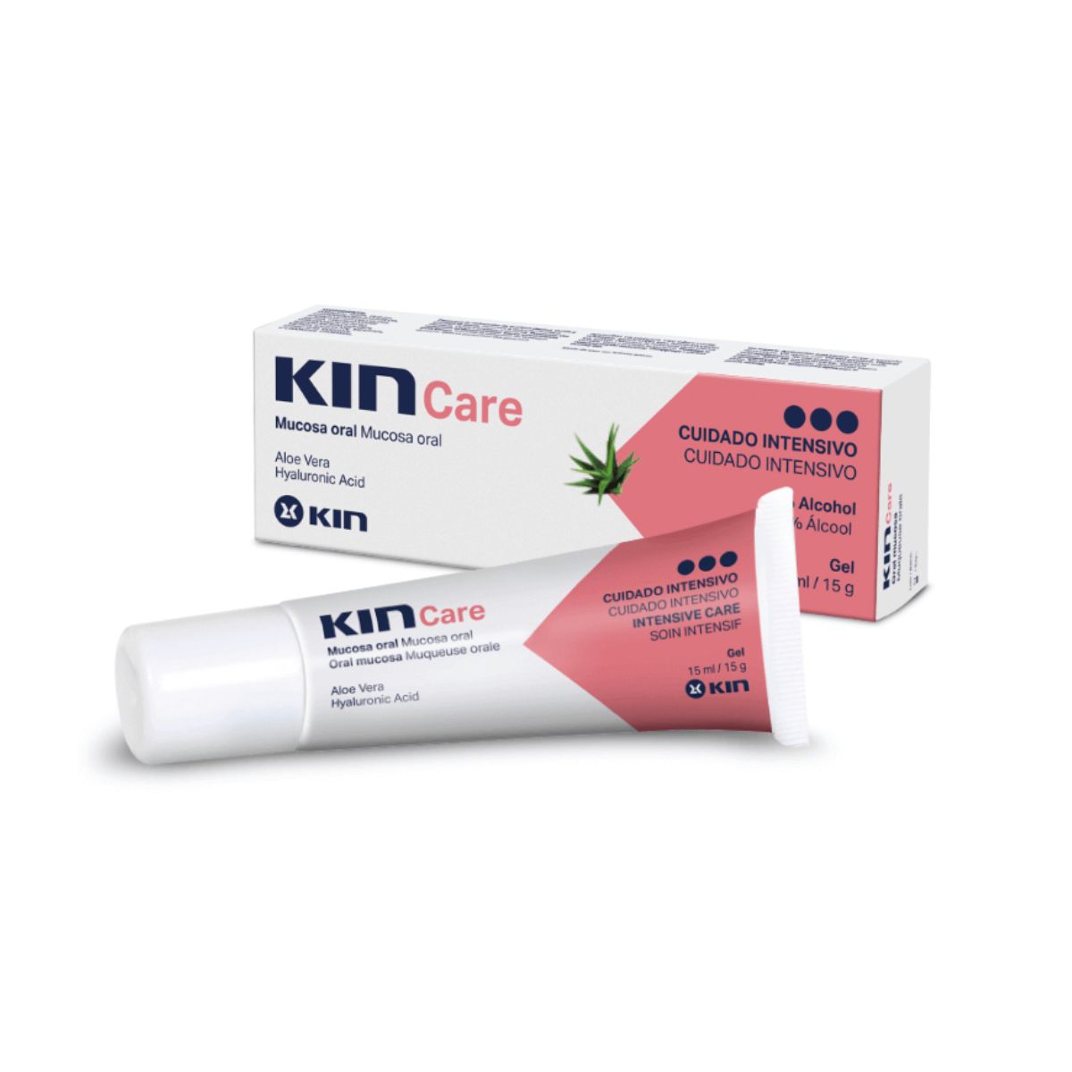 KIN ORAL CARE GEL WITH ALOE VERA 15 ML X 1