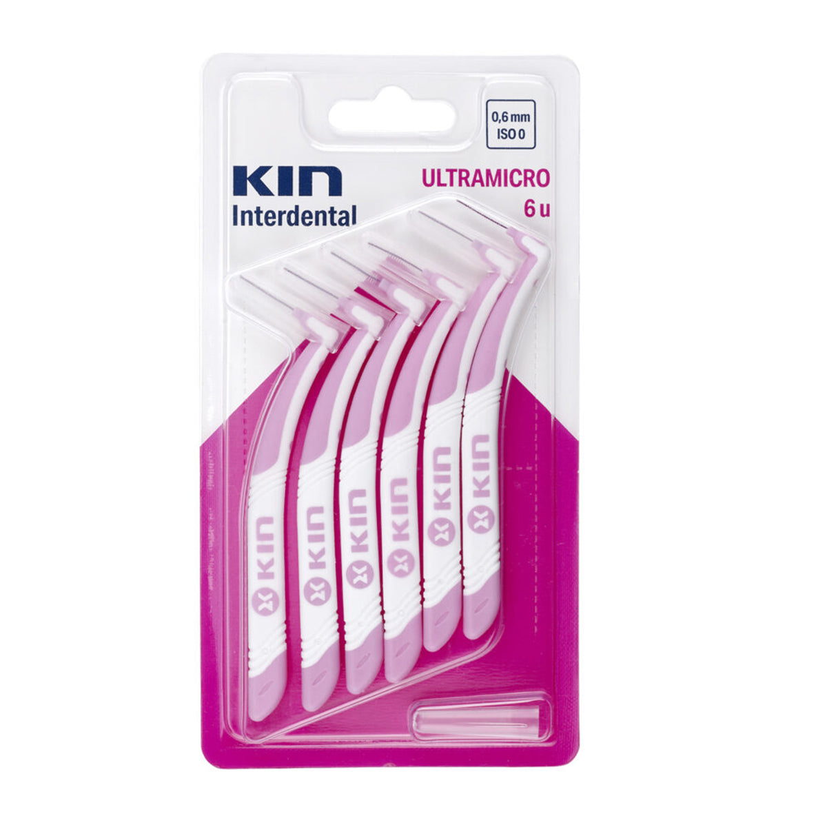 KIN ULTRAMICRO INTERDENTAL BRUSH 0.6 MM - 6 FURÇA INTERDENTALE