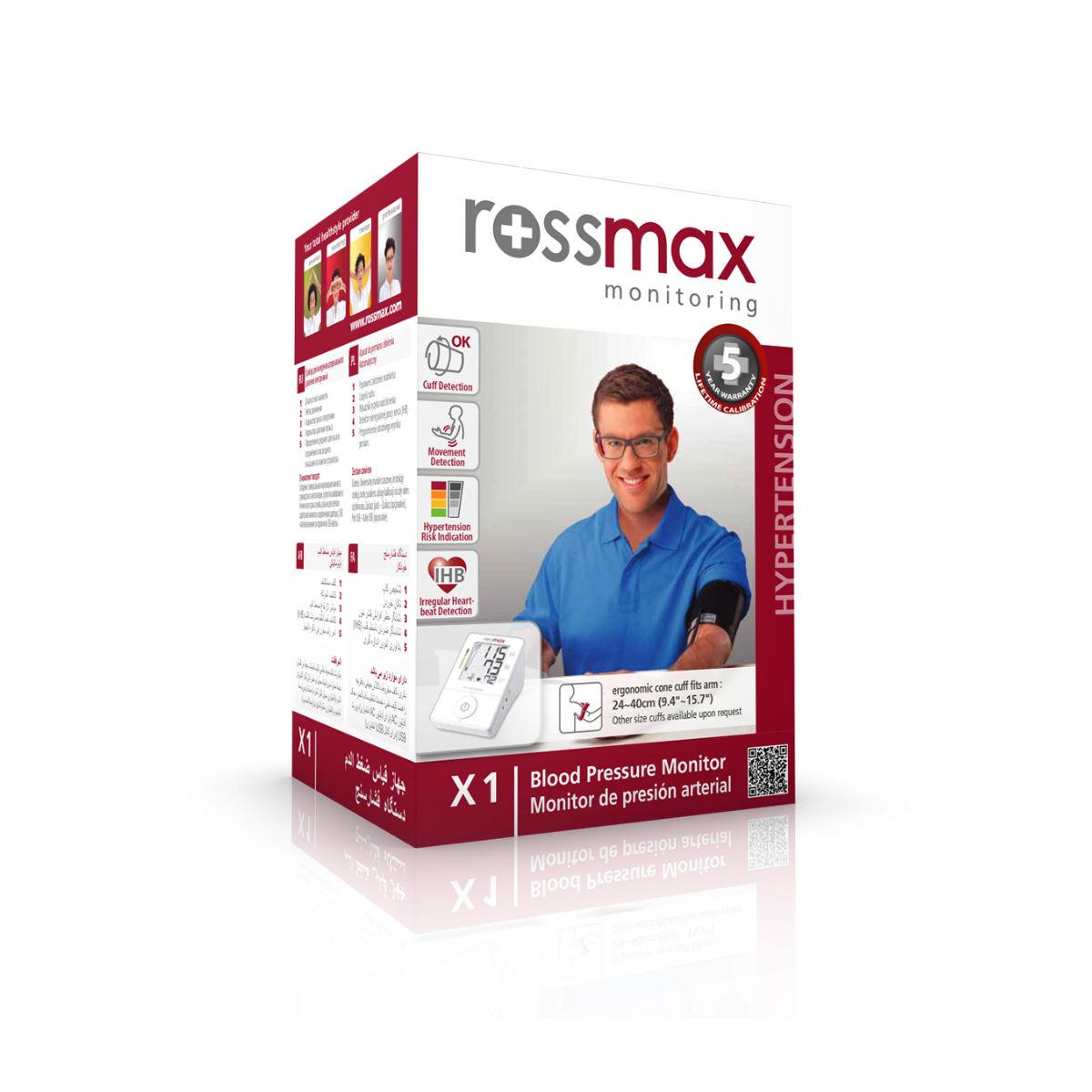 ROSSMAX BLOOD PRESSURE MONITORING X1