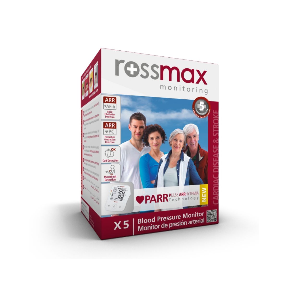 Rossmax Blood Pressure Monitoring X5