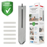 Finger pinch protector for door floor gaps