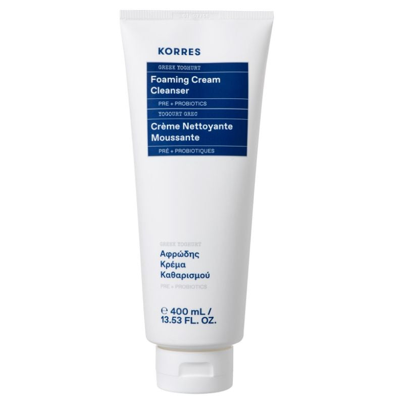 Korres Greek Yoghurt Foaming Cream Cleanser 400ml