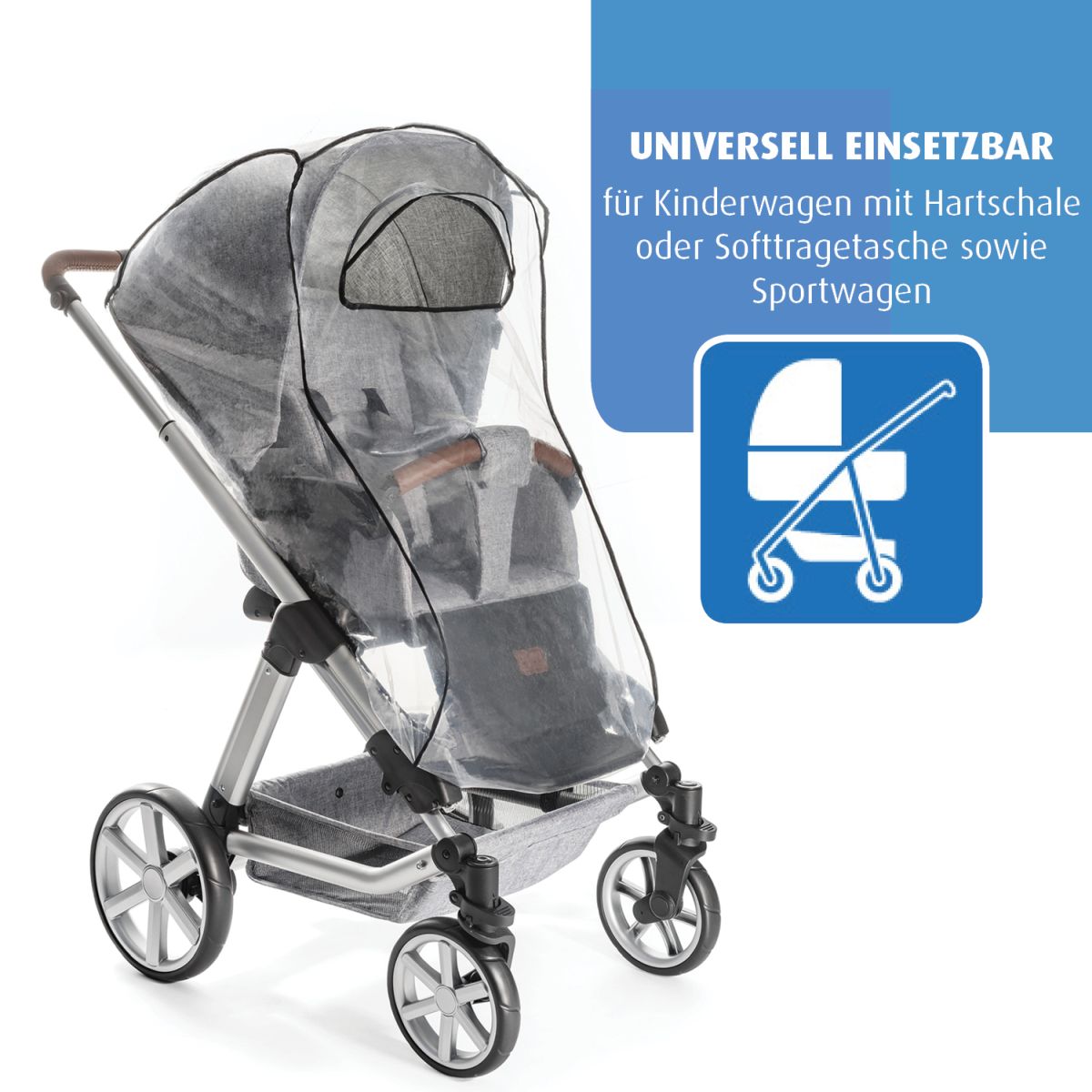 RainCover Classic Rain cover for combi-pushchairs