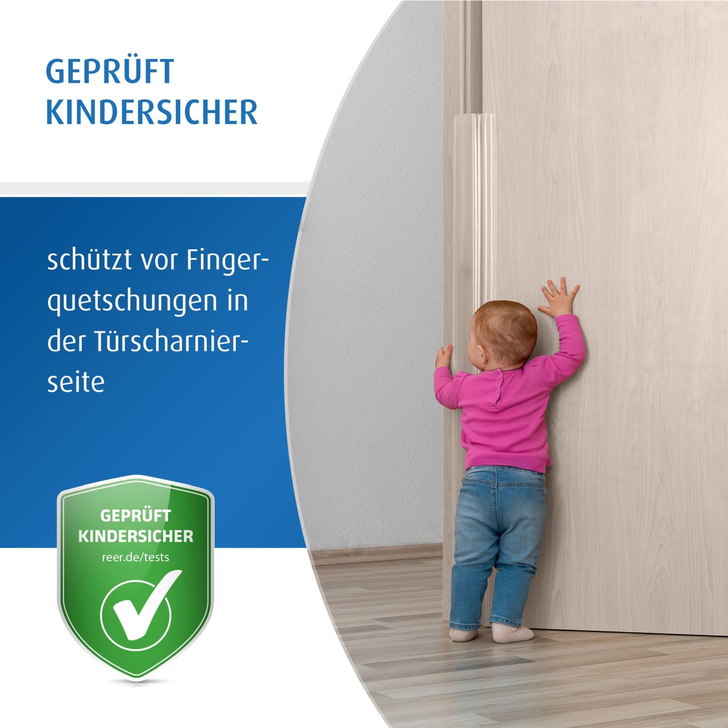 Mbrojtje e gishtit për dyer 120 cm