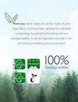 Momcozy Wipes with Saline for Baby's Skin