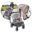 RainCover Twin rain cover for twin carriages
