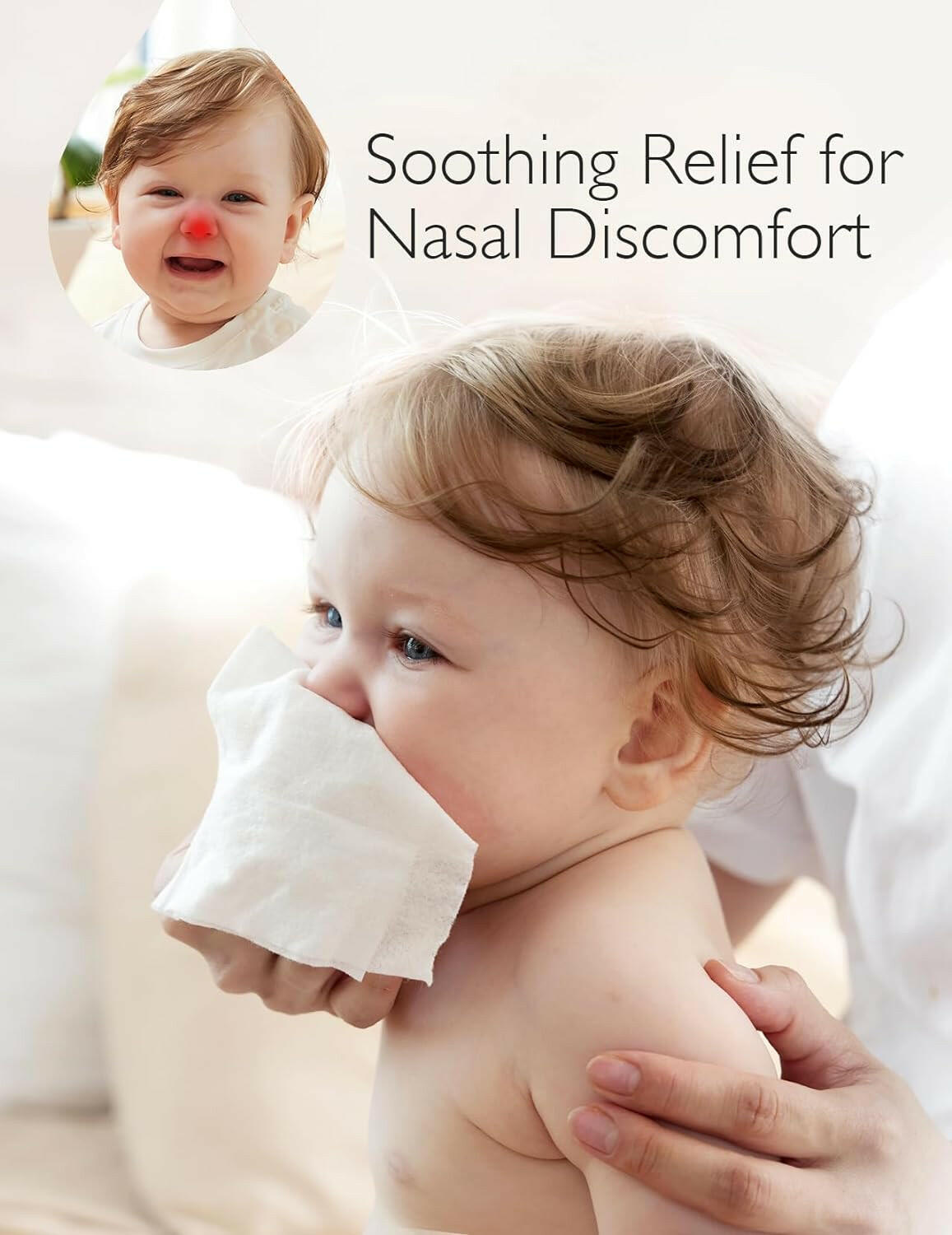 Momcozy Wipes with Saline for Baby's Skin