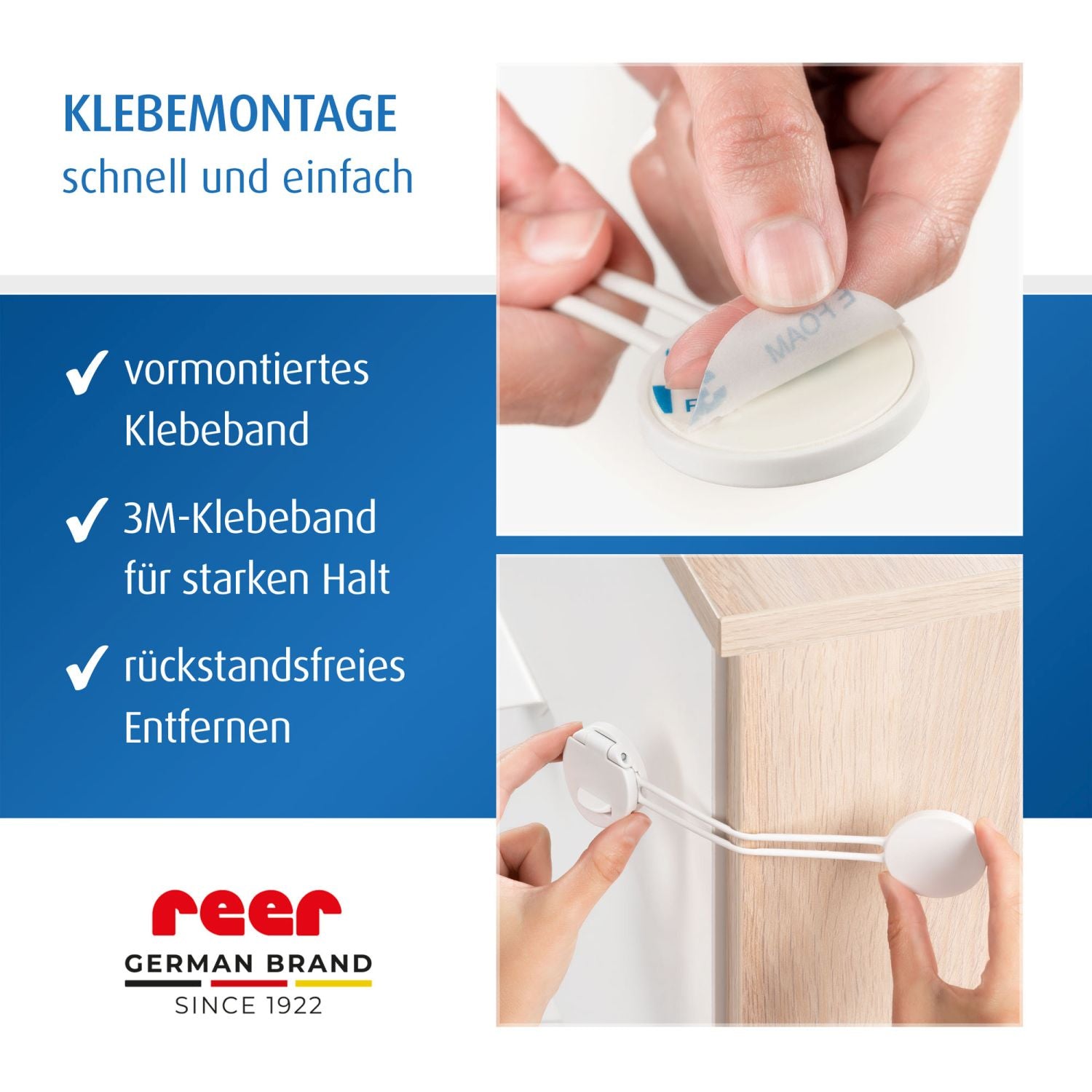 Multi-lock, white, 1 piece