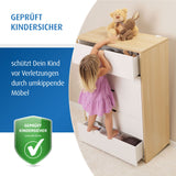 Furniture anti-tip kit