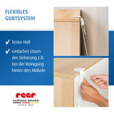 Furniture anti-tip kit