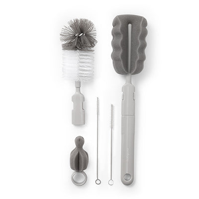 Set of Brushes for bottles & teats with removable handle & mini sponge