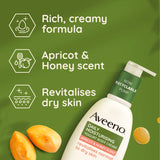 AVEENO® DAILY MOISTURISING YOGURT BODY CREAM APRICOT & HONEY SCENT