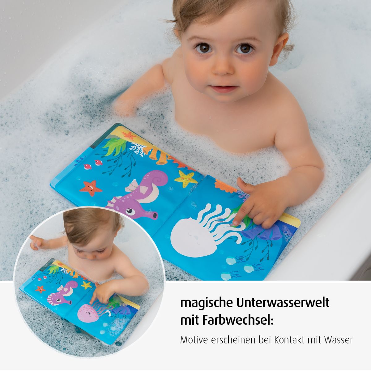 MyHappyBath Book - magic bath book