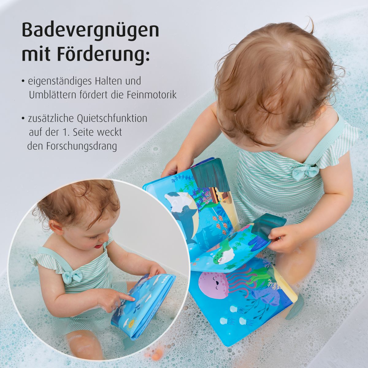 MyHappyBath Book - magic bath book