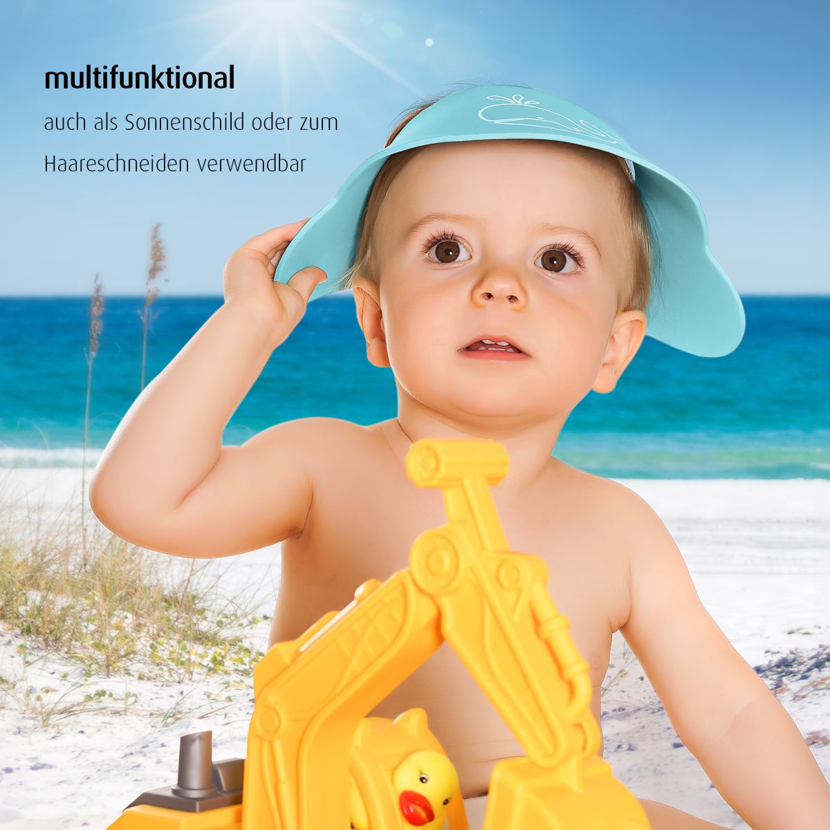 MyHappyBath Cap - shampoo shield