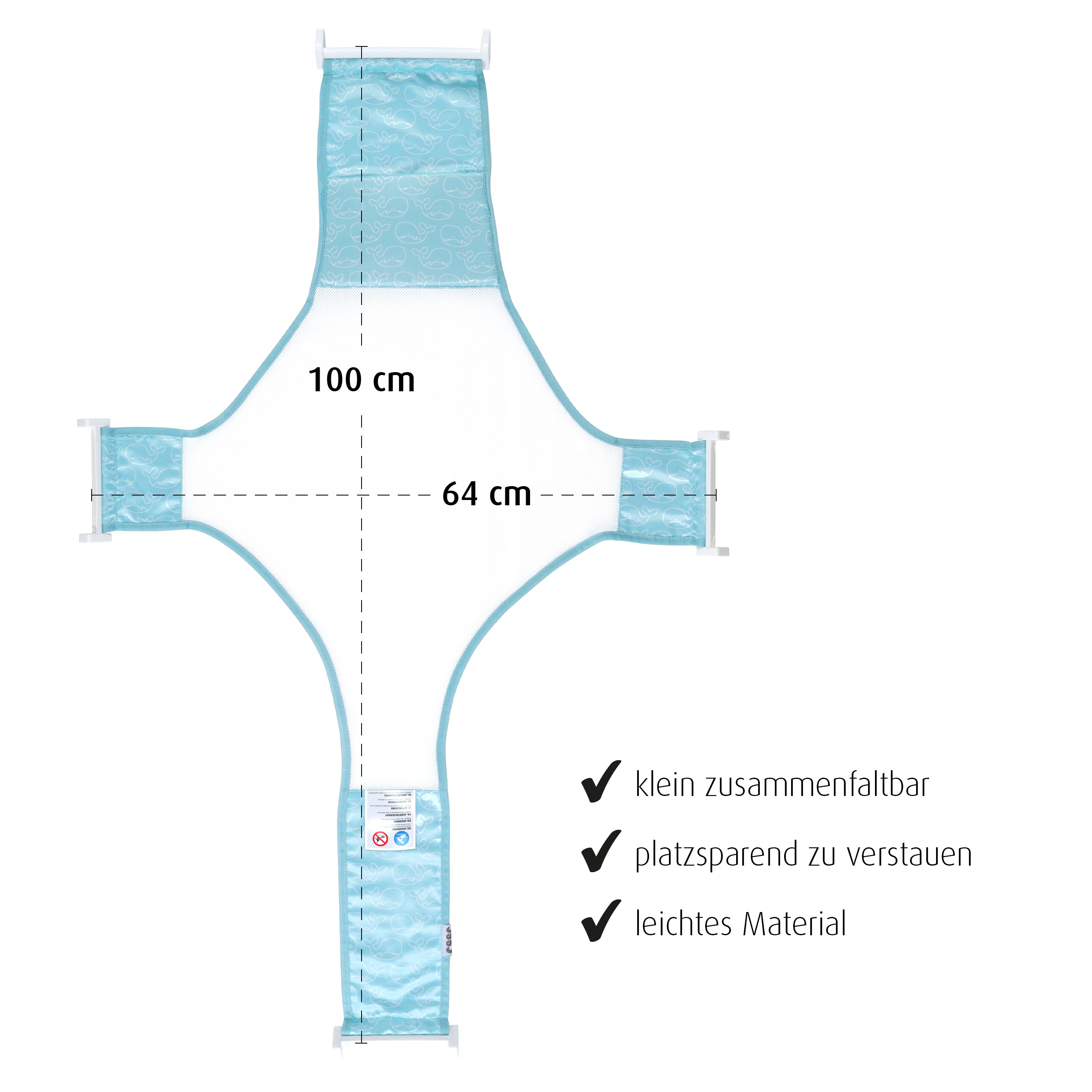 MyHappyBath Sling baby bathtub net