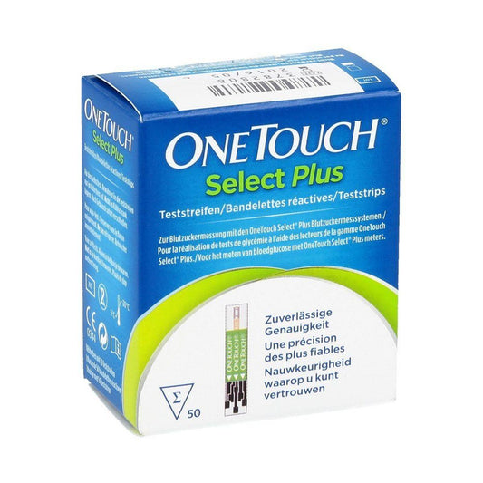 One Touch Select Plus ® 50 Strips - Halsa