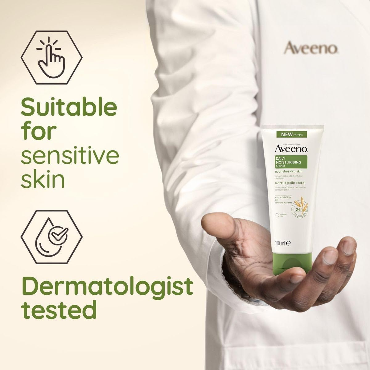 Aveeno Daily Moisturising Cream 100 Ml