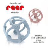 Bite&Play Teething and grip ball, rose