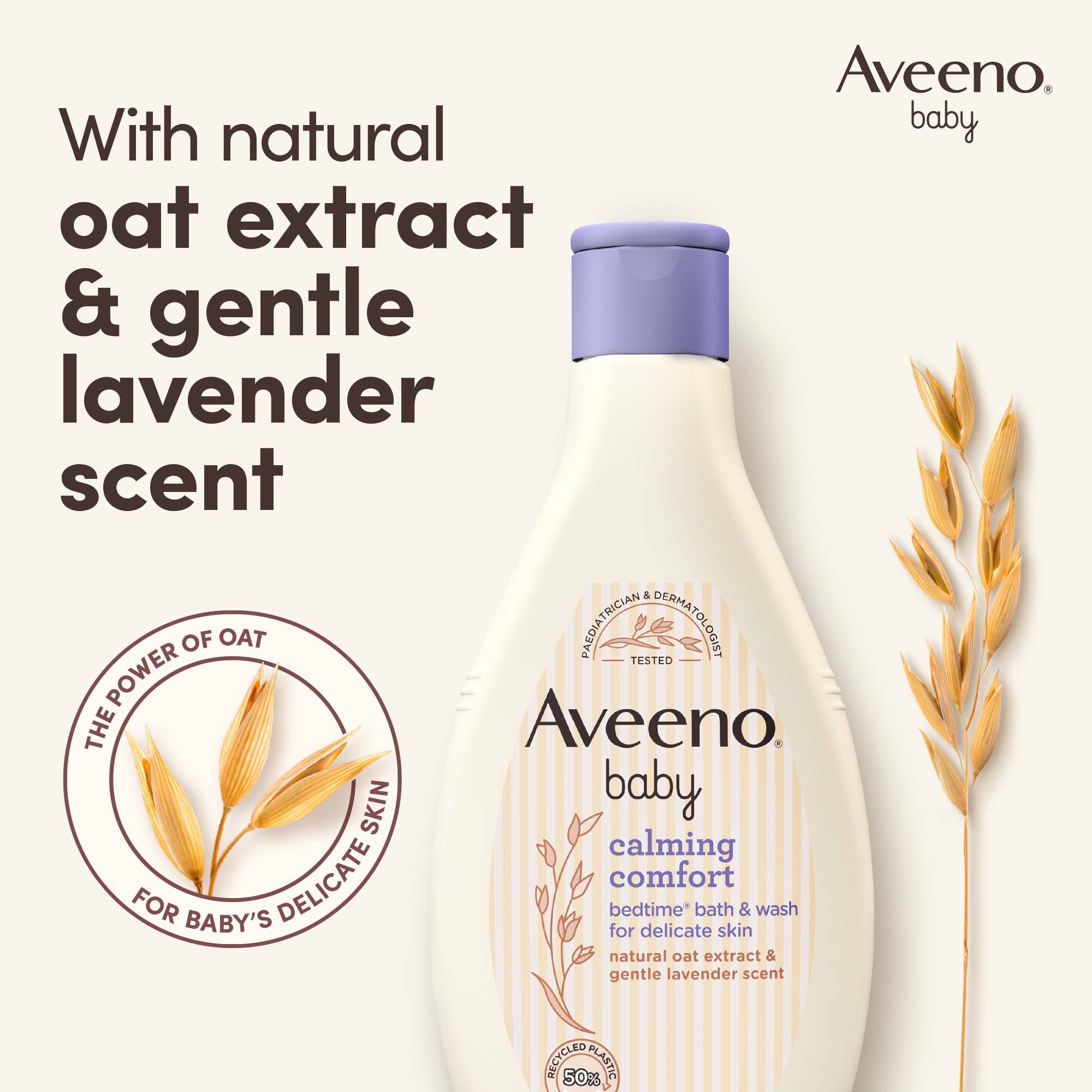AVEENO® Baby Calming Comfort Bedtime Bath & Wash