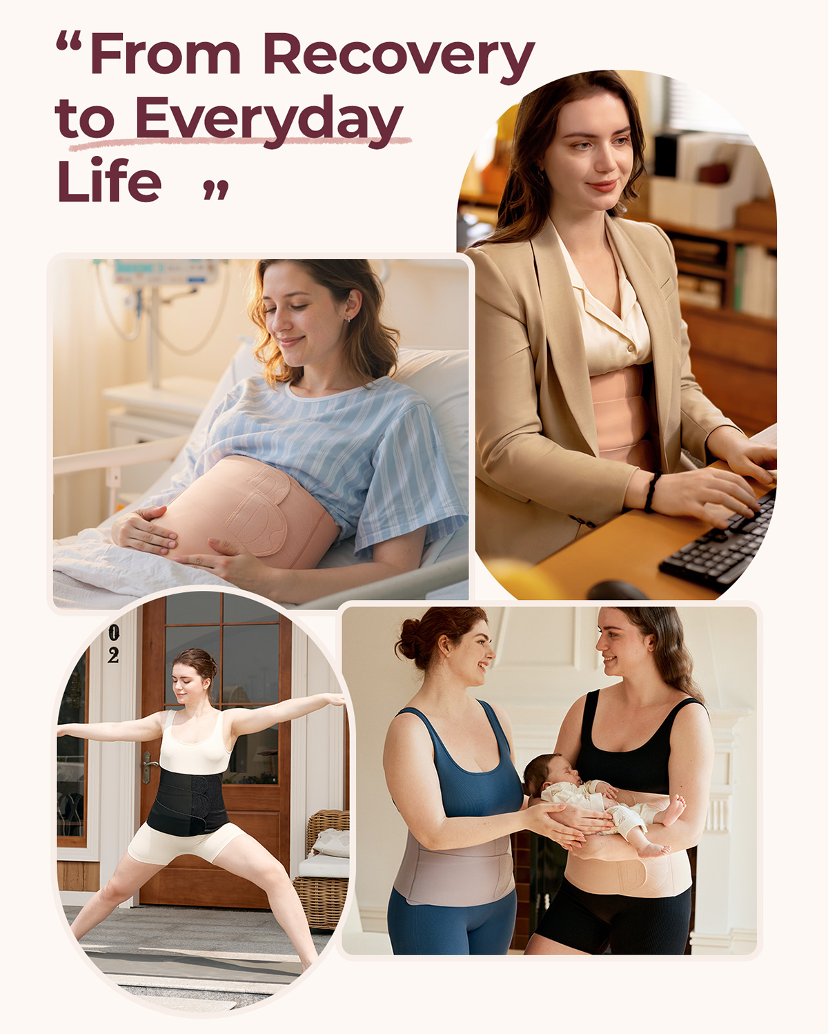 Momcozy Ergowrap™ Postpartum Belly Wrap - Postpartum Belly Band