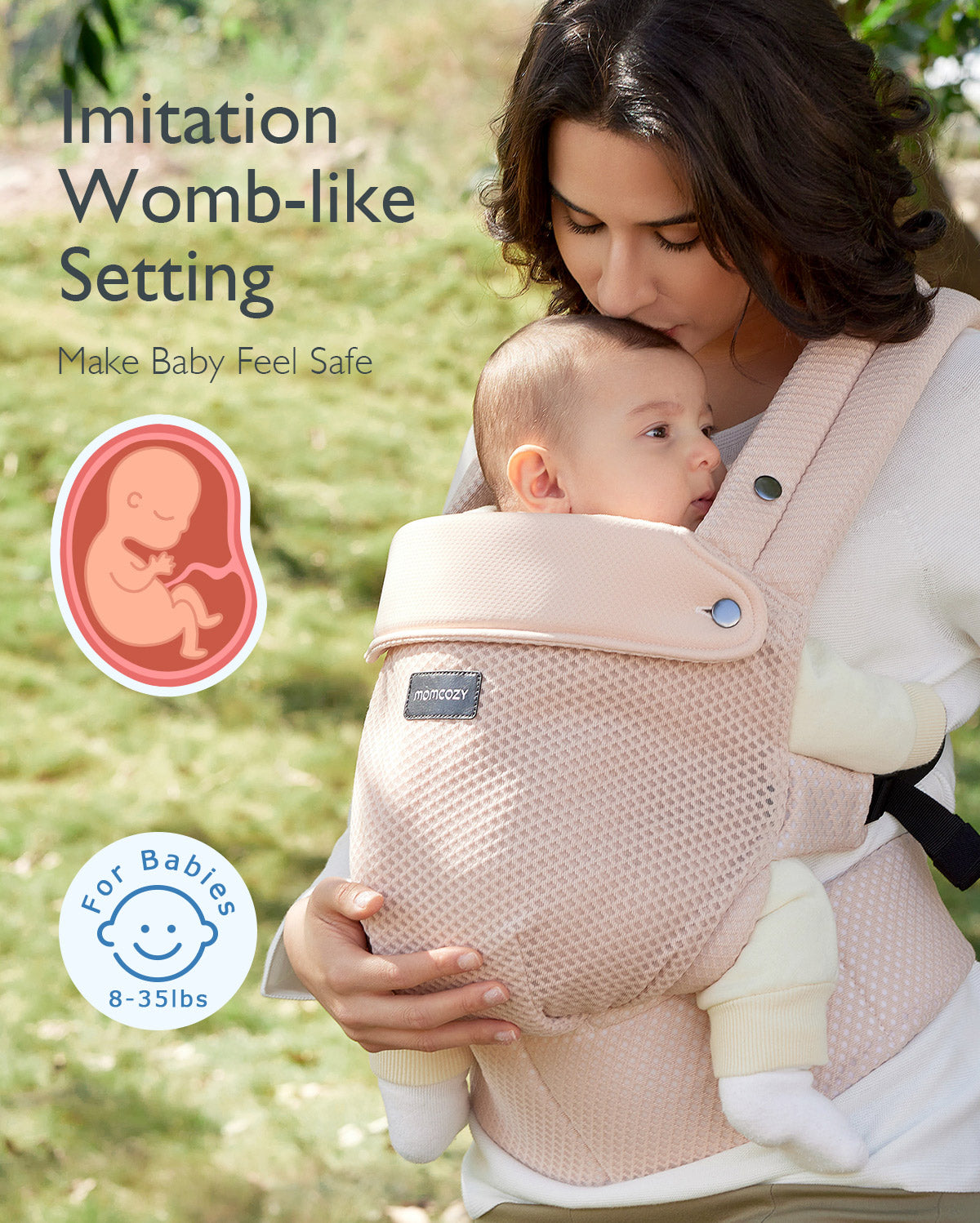 Momcozy PureHug Air Mesh Baby Carrier