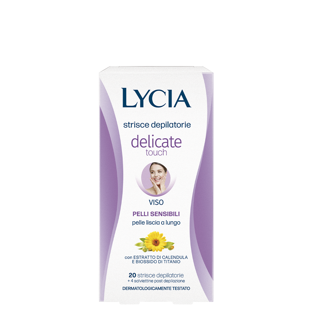 STRISCE DEPILATORIE DELICATE touch VISO