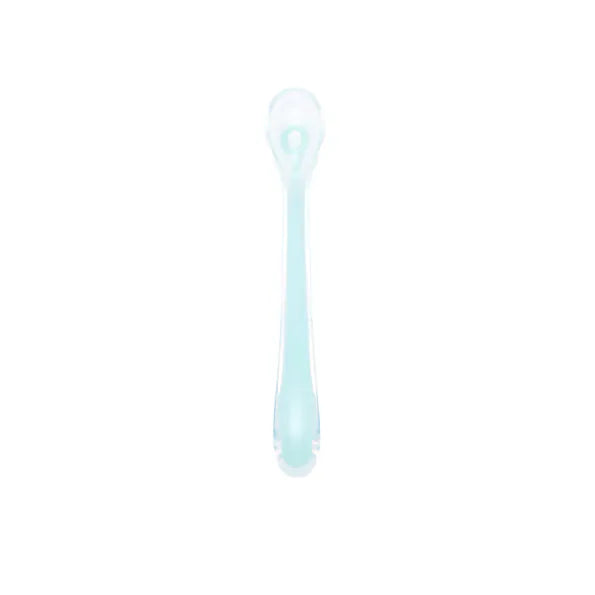 Babymoov 1st Age Silicon Spoon - Azur