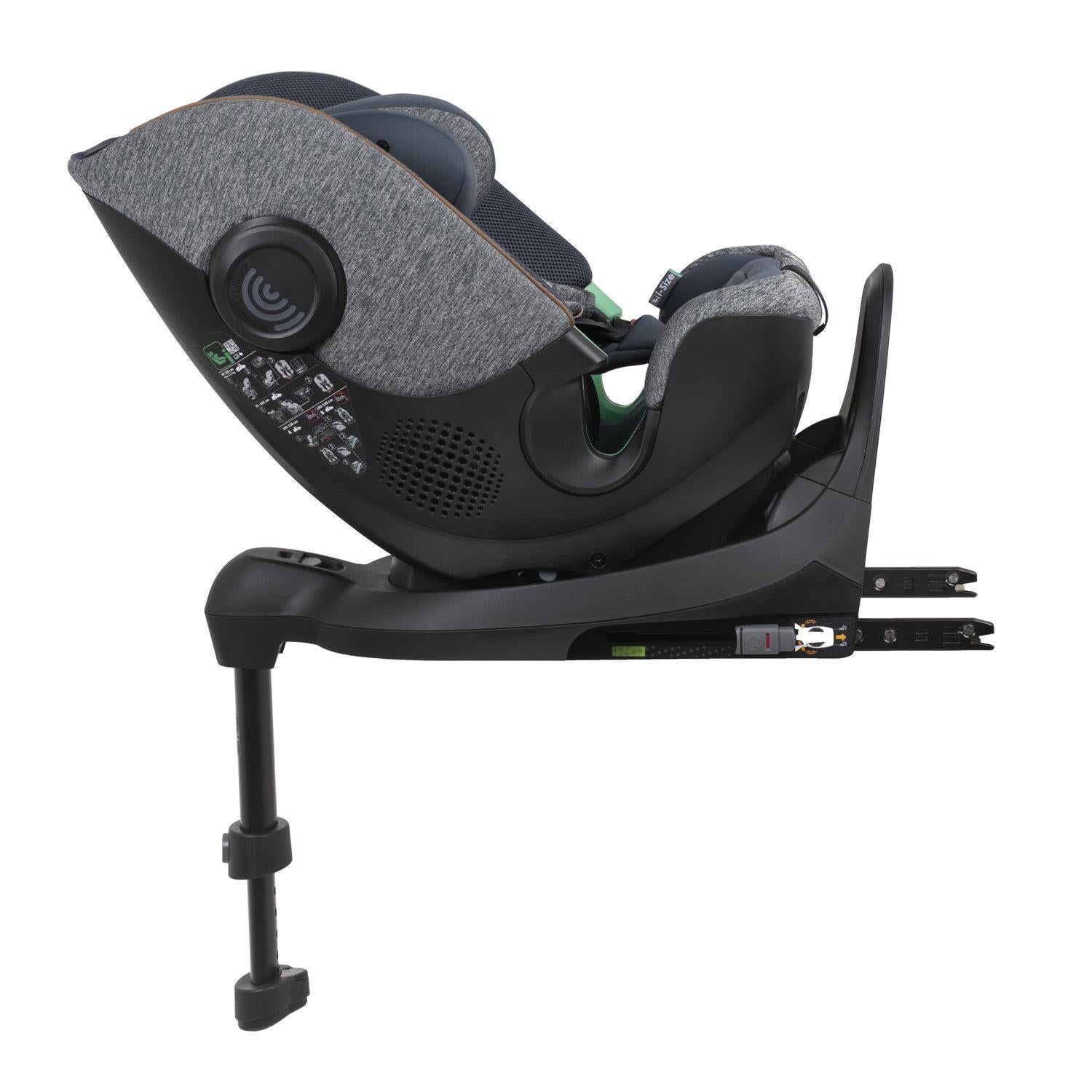 Siège auto Bi-Seat i-Size Air avec base graphite