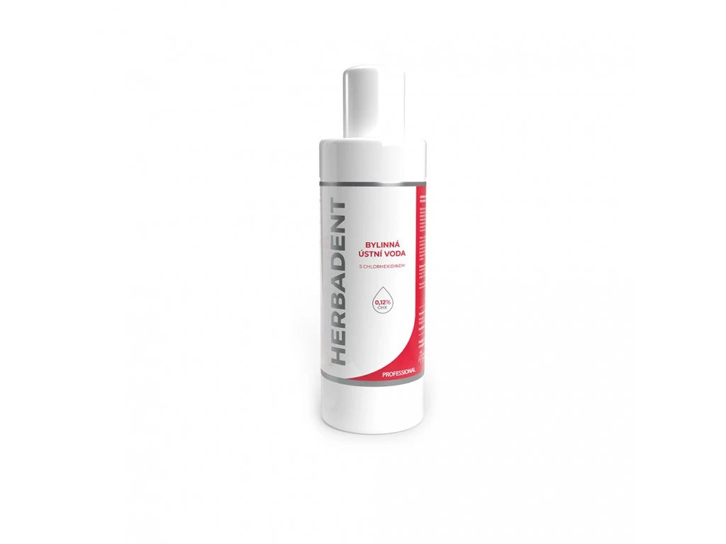 HERBADENT PROFESSIONAL Herbal Mouthwash with Chlorhexidine