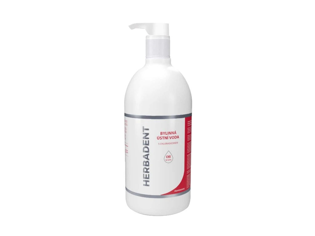 HERBADENT PROFESSIONAL Herbal Mouthwash with Chlorhexidine