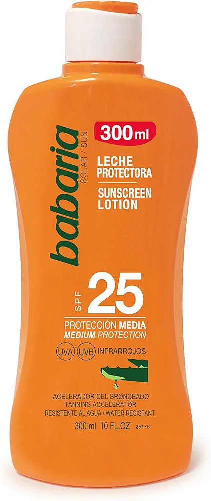 Babaria Aloe Vera Sun Milk SPF 25 UVA/UVB 300ml