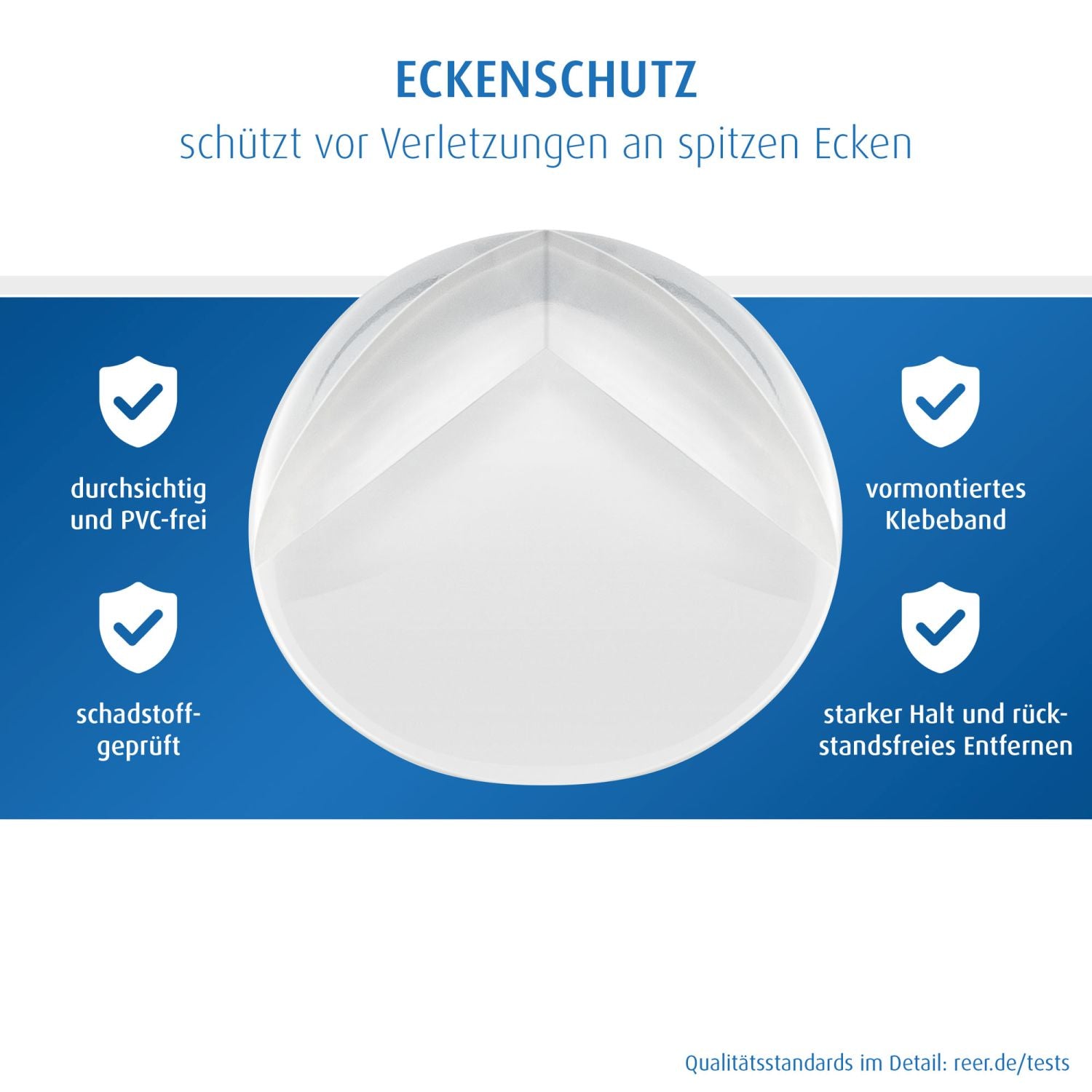 Corner protector TPE (PVC-free), 4 pieces