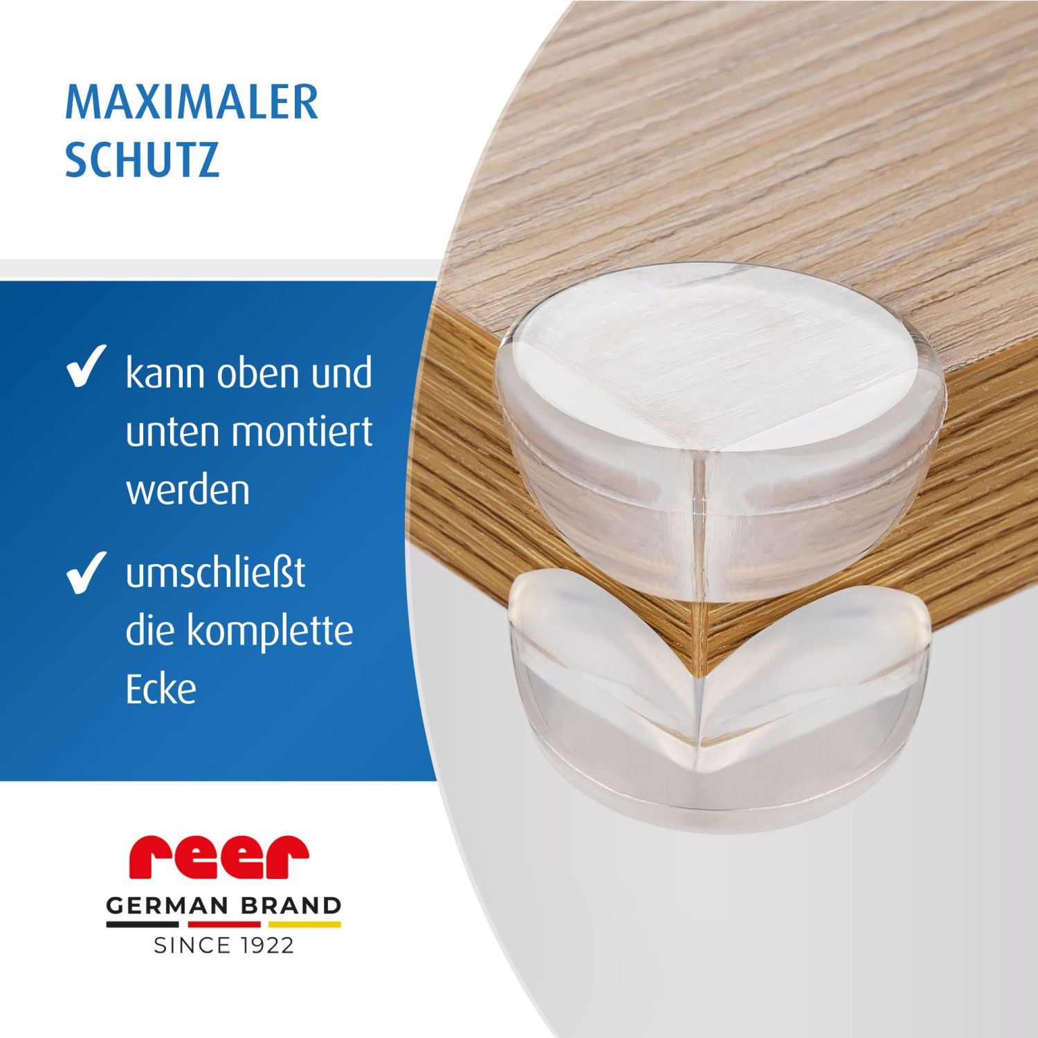 Corner protector TPE (PVC-free), 4 pieces