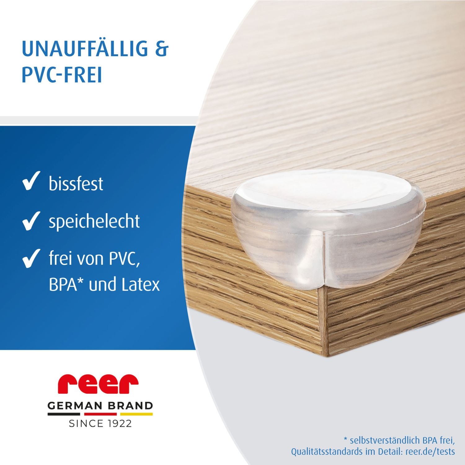 Corner protector TPE (PVC-free), 4 pieces