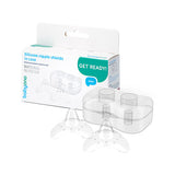 Silicone nipple shields