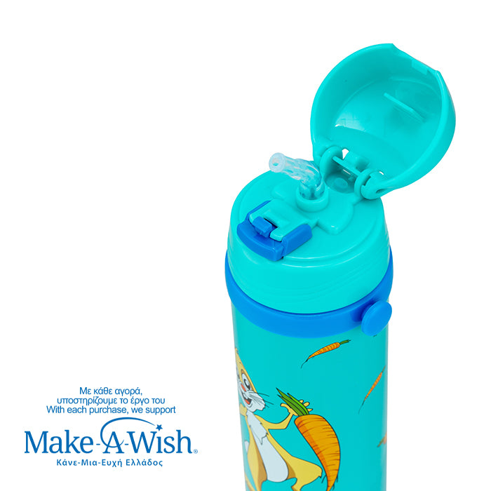 Stainless steel insulated water bottle "We Care", Rabbit 500ml