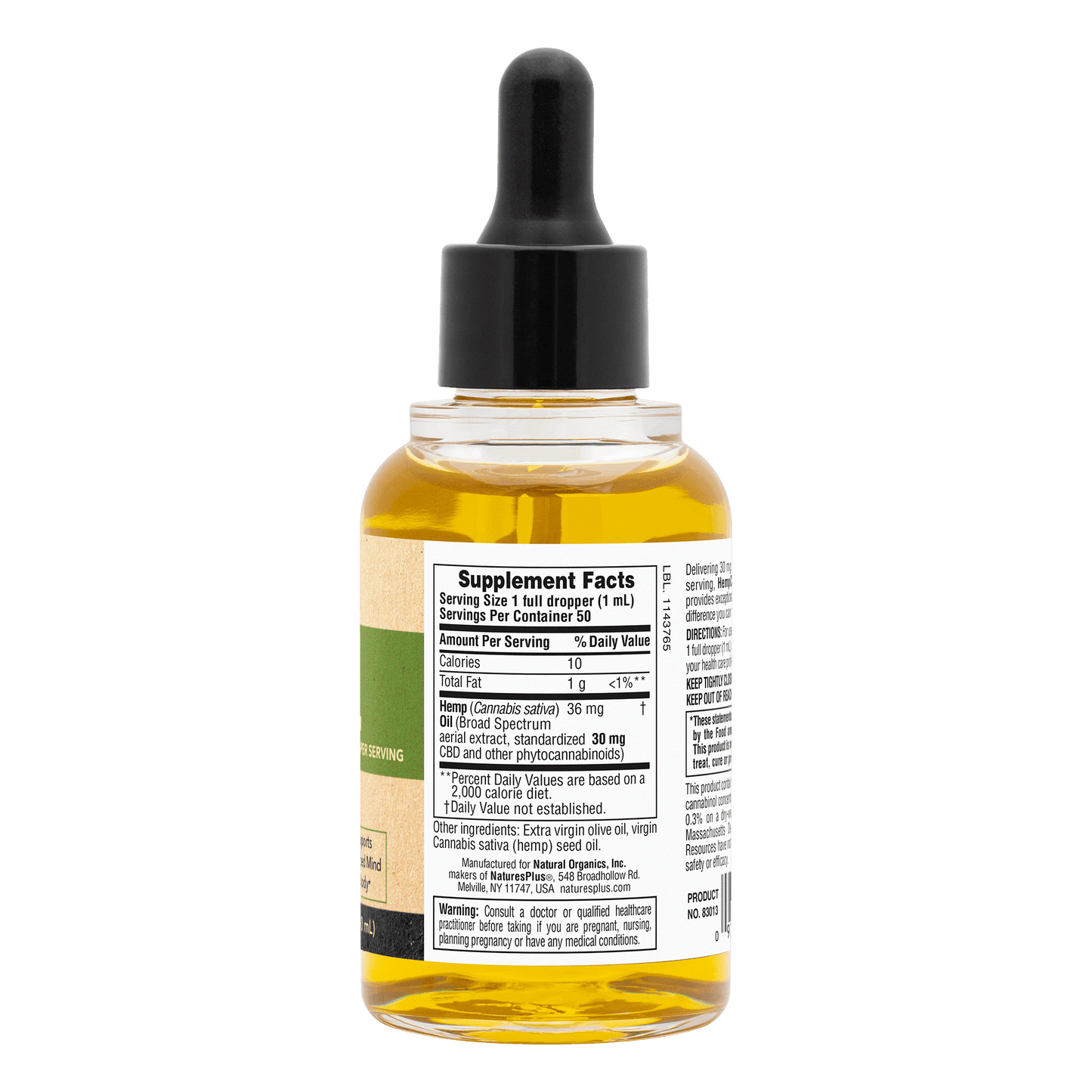 HempCeutix™ Pure 1500 Hemp Oil