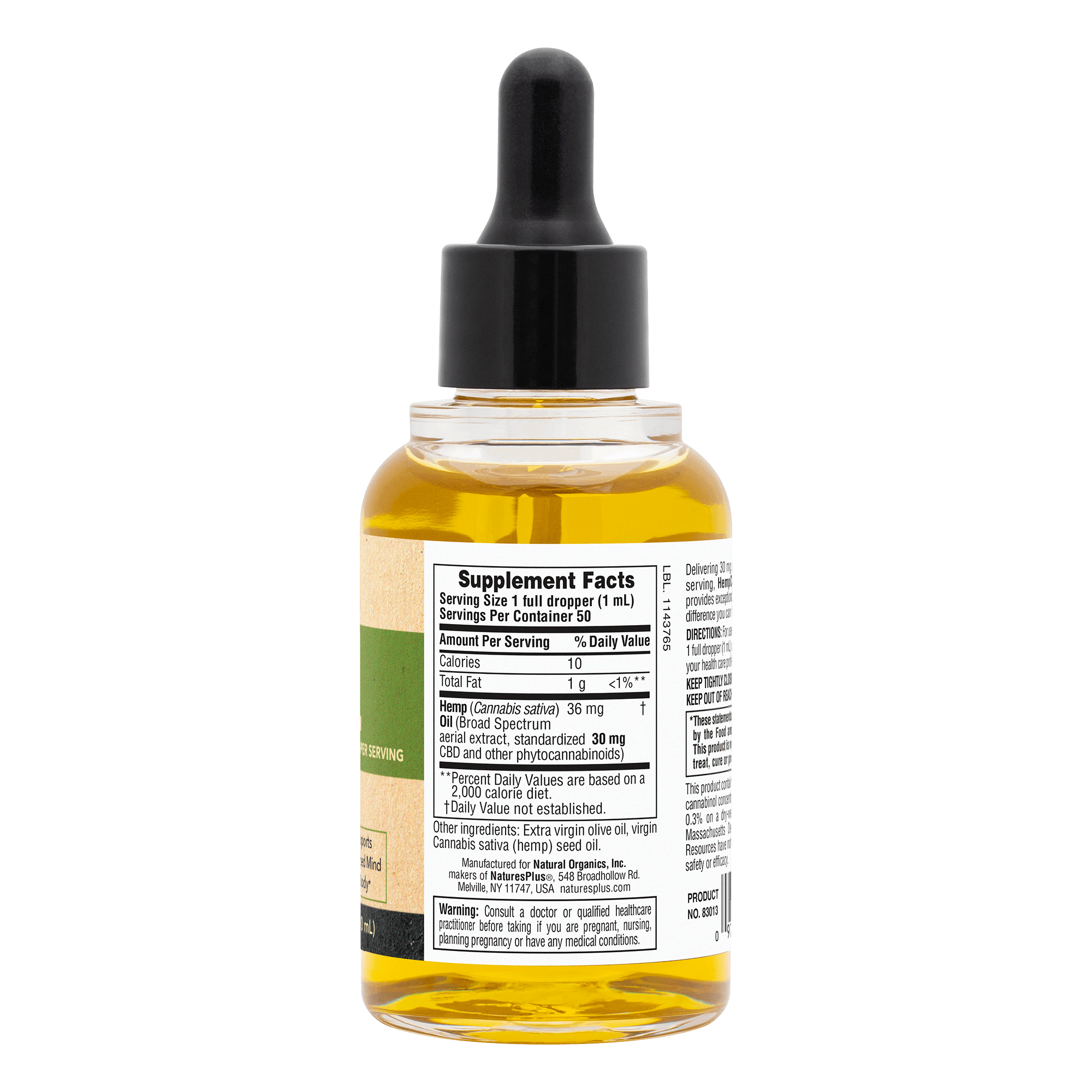 HempCeutix™ Pure 1500 Hemp Oil